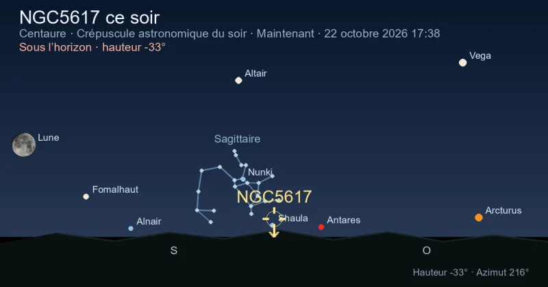 NGC5617 ce soir