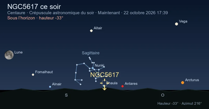 NGC5617 ce soir