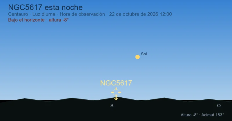 NGC5617 esta noche