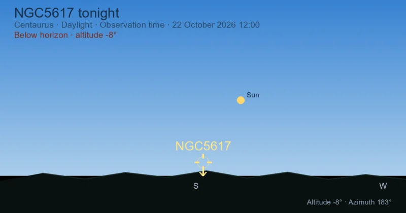 NGC5617 tonight