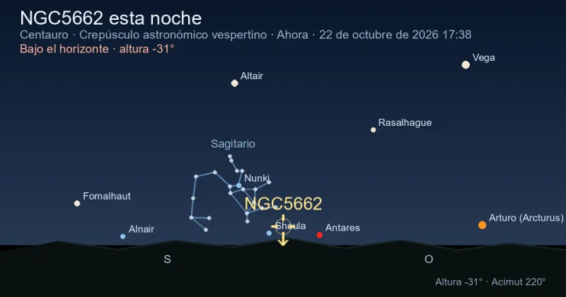 NGC5662 esta noche