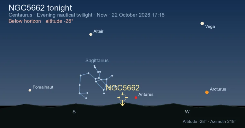 NGC5662 tonight