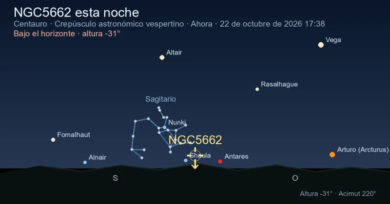NGC5662 esta noche