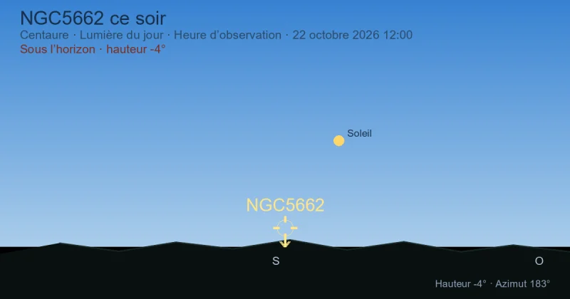 NGC5662 ce soir