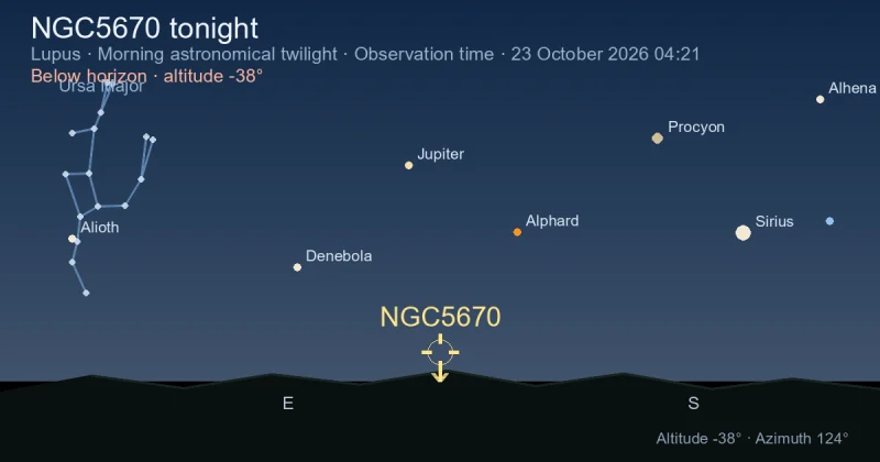 NGC5670 tonight