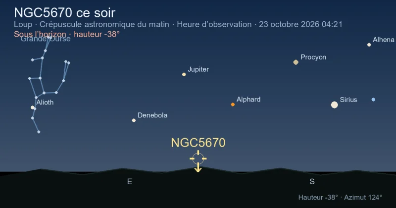 NGC5670 ce soir