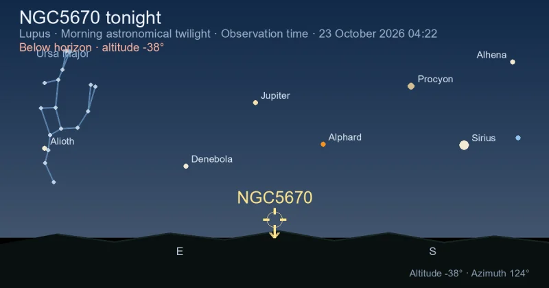 NGC5670 tonight