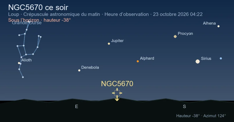 NGC5670 ce soir