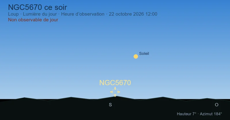 NGC5670 ce soir