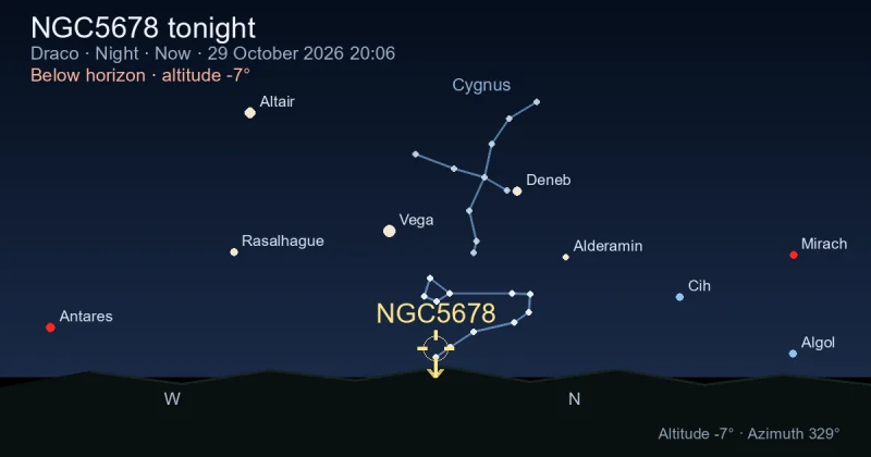 NGC5678 tonight