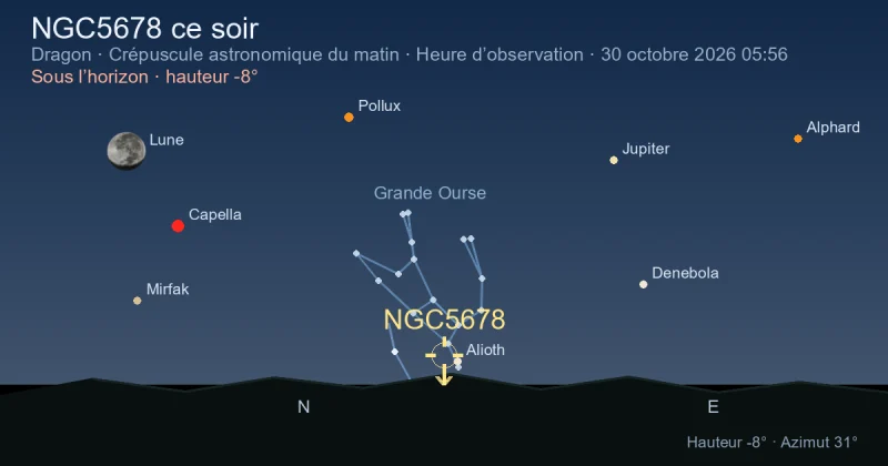 NGC5678 ce soir