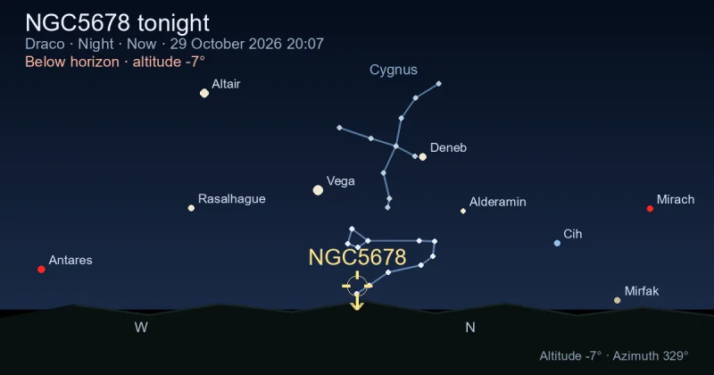 NGC5678 tonight