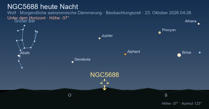 NGC5688 heute Nacht