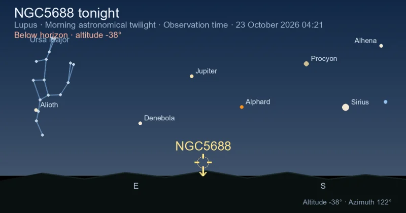 NGC5688 tonight