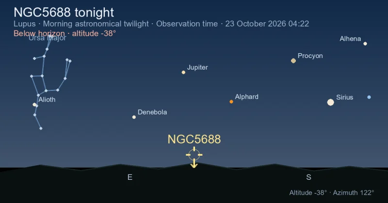 NGC5688 tonight