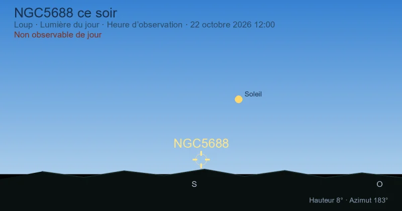 NGC5688 ce soir