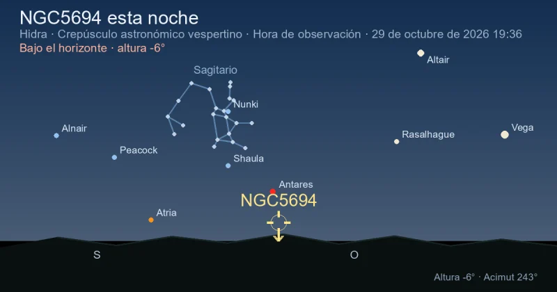 NGC5694 esta noche