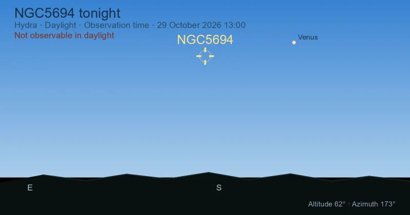 NGC5694 tonight