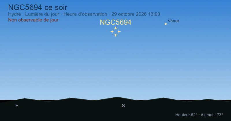 NGC5694 ce soir