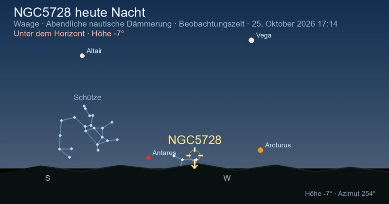 NGC5728 heute Nacht