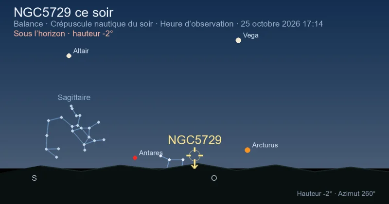 NGC5729 ce soir