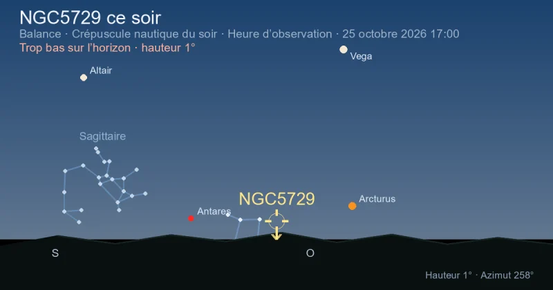 NGC5729 ce soir