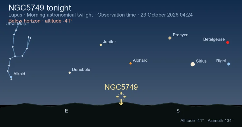NGC5749 tonight