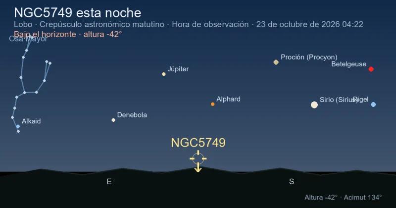 NGC5749 esta noche