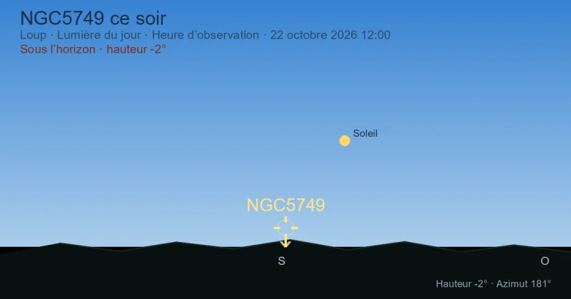 NGC5749 ce soir