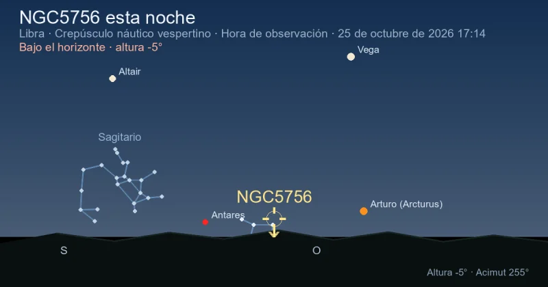 NGC5756 esta noche