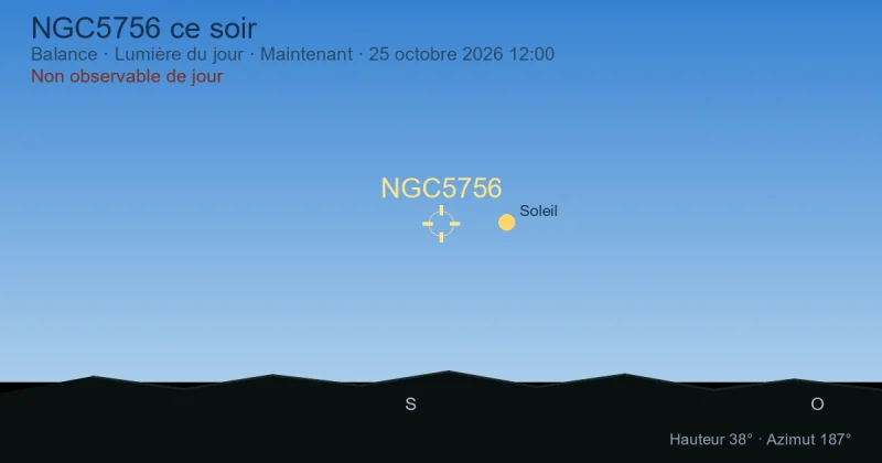 NGC5756 ce soir