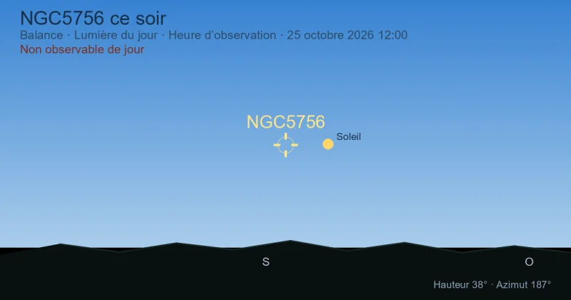 NGC5756 ce soir