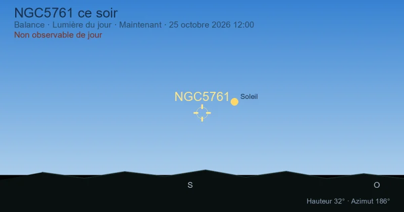 NGC5761 ce soir