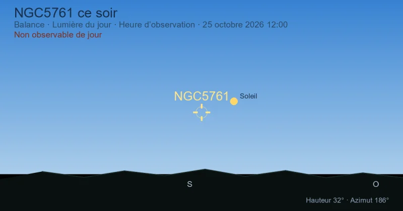 NGC5761 ce soir