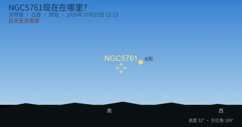 NGC5761现在在哪里？