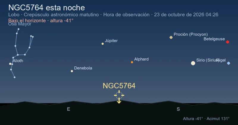 NGC5764 esta noche