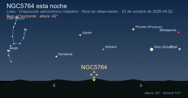 NGC5764 esta noche