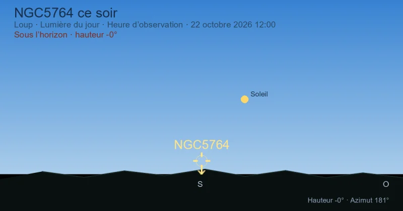 NGC5764 ce soir
