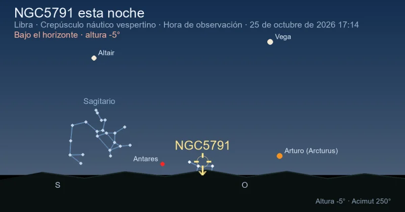 NGC5791 esta noche