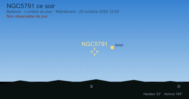 NGC5791 ce soir
