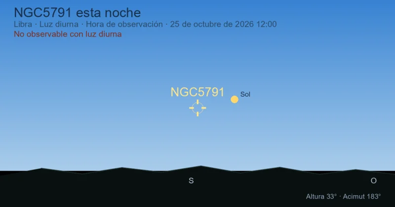 NGC5791 esta noche