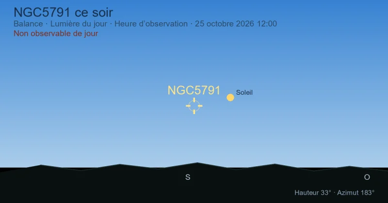 NGC5791 ce soir