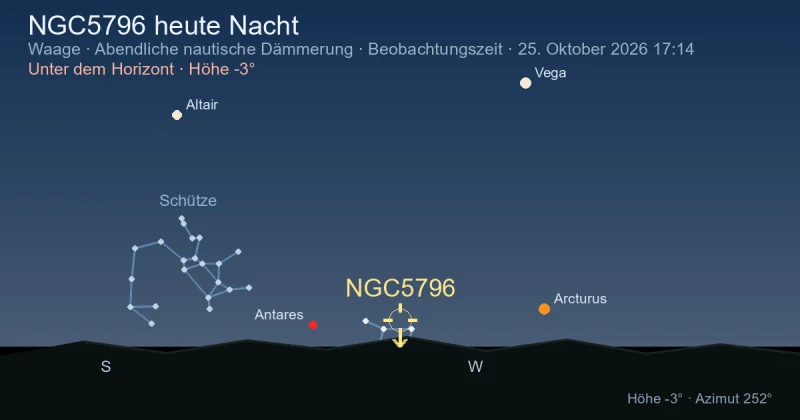 NGC5796 heute Nacht