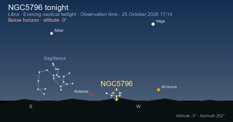 NGC5796 tonight