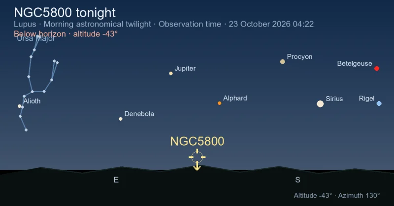 NGC5800 tonight