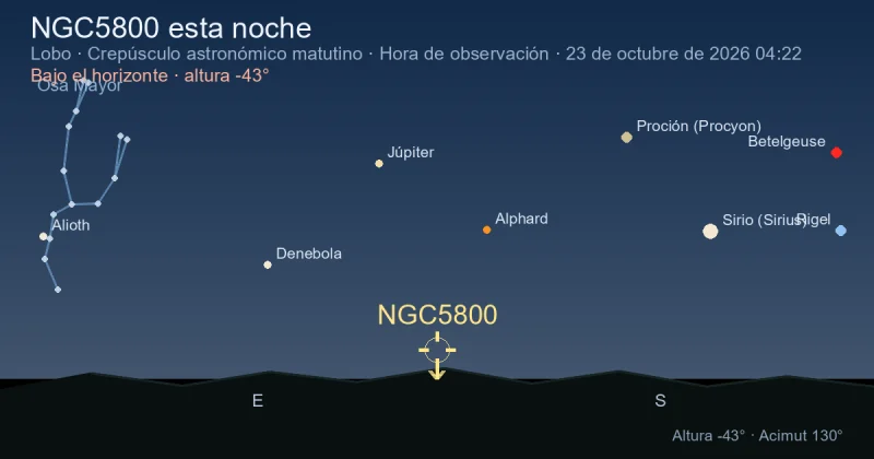 NGC5800 esta noche