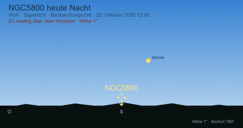 NGC5800 heute Nacht