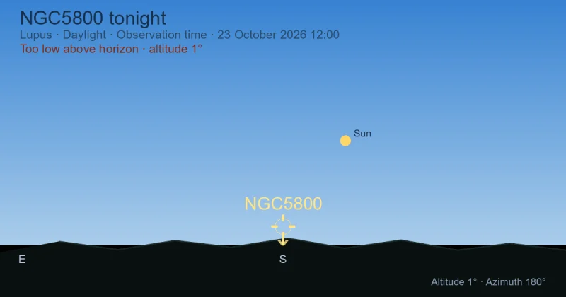 NGC5800 tonight