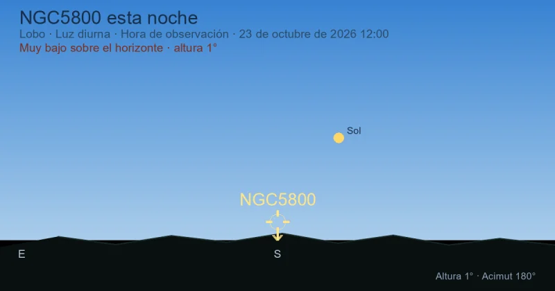 NGC5800 esta noche
