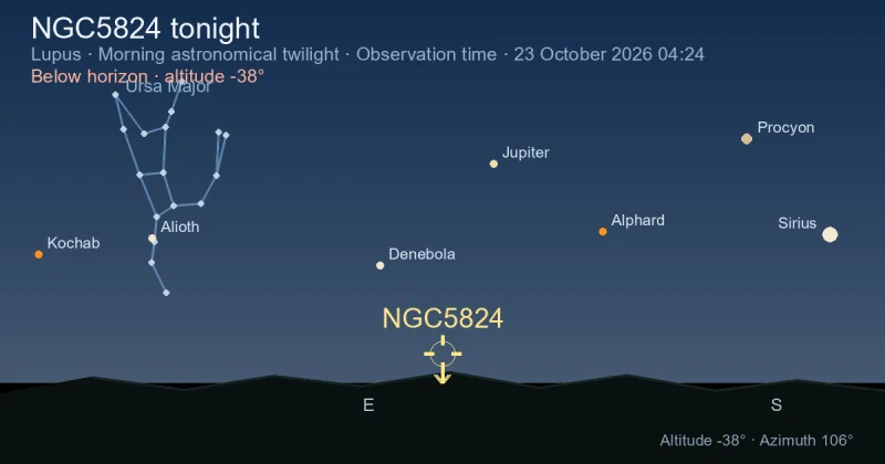 NGC5824 tonight